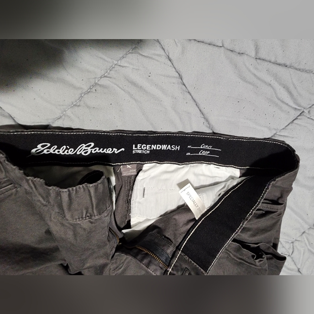 Eddie Bauer plus size cropped pants size 20w women's